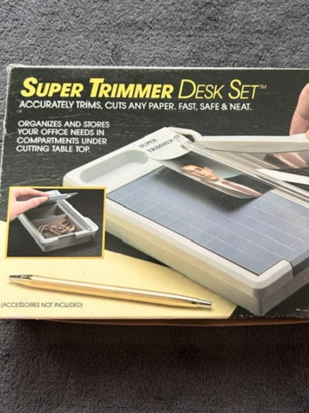 Vintage Super Trimmer Paper & Plastic Cutter